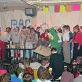 A custard boat race and a falling table, Uni: The PPSU "Jazz" RAG Review and Charity Auction, Plymouth, Devon - 10th February 1986