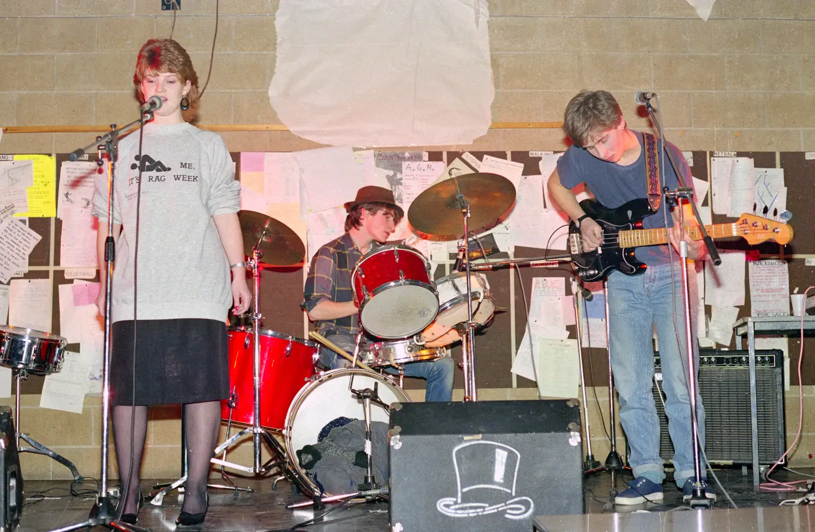 Another band, from Uni: The PPSU "Jazz" RAG Review and Charity Auction, Plymouth, Devon - 10th February 1986