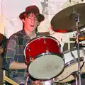Drumming action, Uni: The PPSU "Jazz" RAG Review and Charity Auction, Plymouth, Devon - 10th February 1986