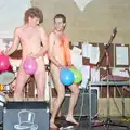 The balloon dance gets risqué, Uni: The PPSU "Jazz" RAG Review and Charity Auction, Plymouth, Devon - 10th February 1986