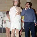 Roy on the mic, Uni: The PPSU "Jazz" RAG Review and Charity Auction, Plymouth, Devon - 10th February 1986