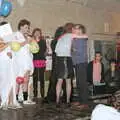 Roy gets a hug, Uni: The PPSU "Jazz" RAG Review and Charity Auction, Plymouth, Devon - 10th February 1986