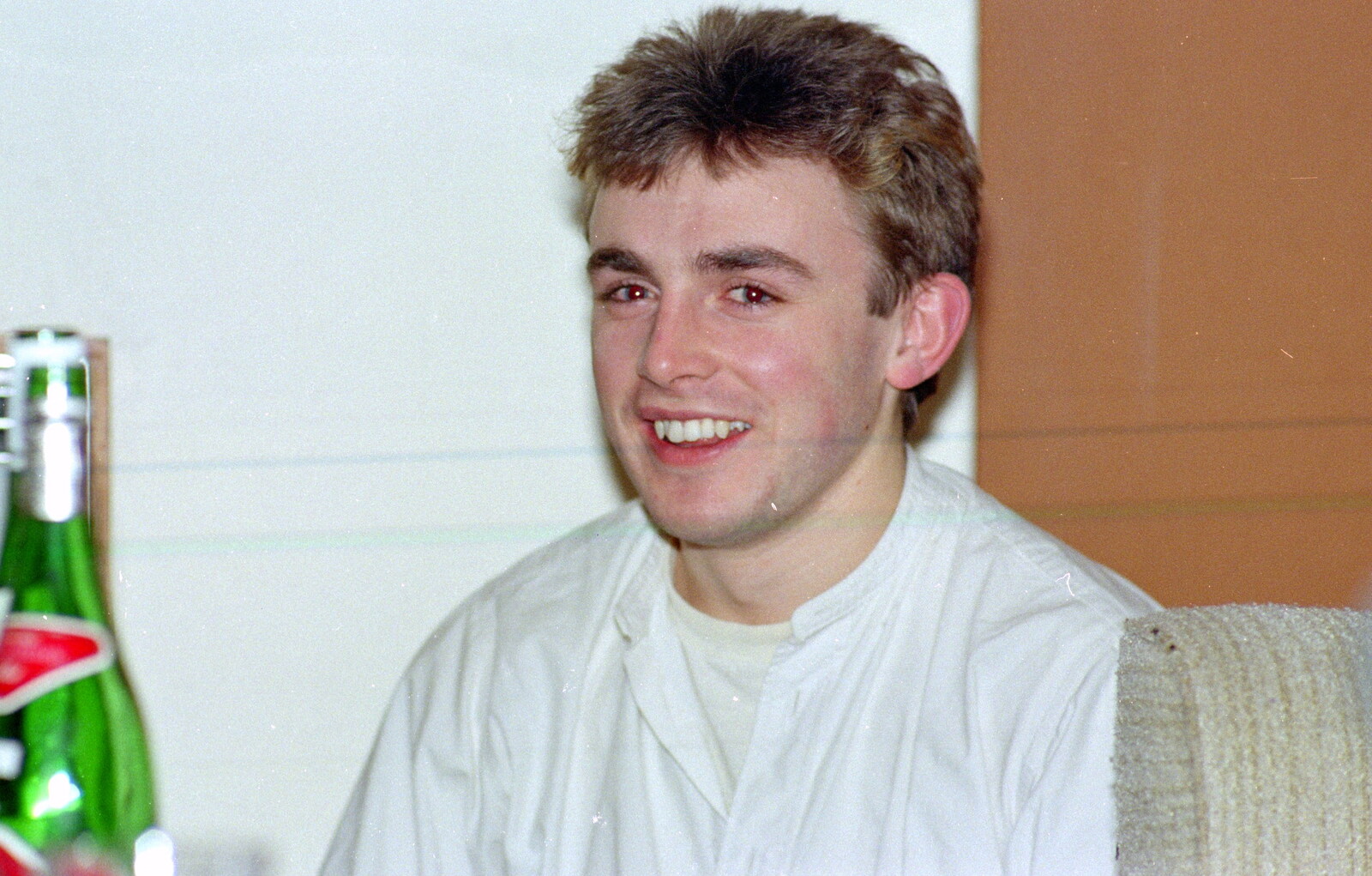 Luke, from Barbara's psychology course from Uni: RAG Week Abseil, Hitch Hike, and Beaumont Street Life Plymouth, Devon - 13th February 1986