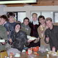 The Hit Squad, unmasked in the SU conference room, Uni: Jazz RAG Hit Squad in Action, Plymouth - 14th February 1986
