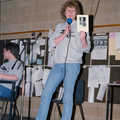 A signed photo of Margaret Thatcher is auctioned , Uni: Jazz RAG Hit Squad in Action, Plymouth - 14th February 1986