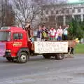 Plymouth Night Shelter on St. Andrew's Cross, Uni: PPSU "Jazz" RAG Street Parade, Plymouth, Devon - 17th February 1986