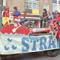 The Canoe club on Cornwall Street, Uni: PPSU "Jazz" RAG Street Parade, Plymouth, Devon - 17th February 1986