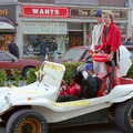 The 'Pope Mobile' on the top of Cornwall Street, Uni: PPSU "Jazz" RAG Street Parade, Plymouth, Devon - 17th February 1986