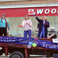 The Jubilee Sailing Trust outside Woolworths, Uni: PPSU "Jazz" RAG Street Parade, Plymouth, Devon - 17th February 1986