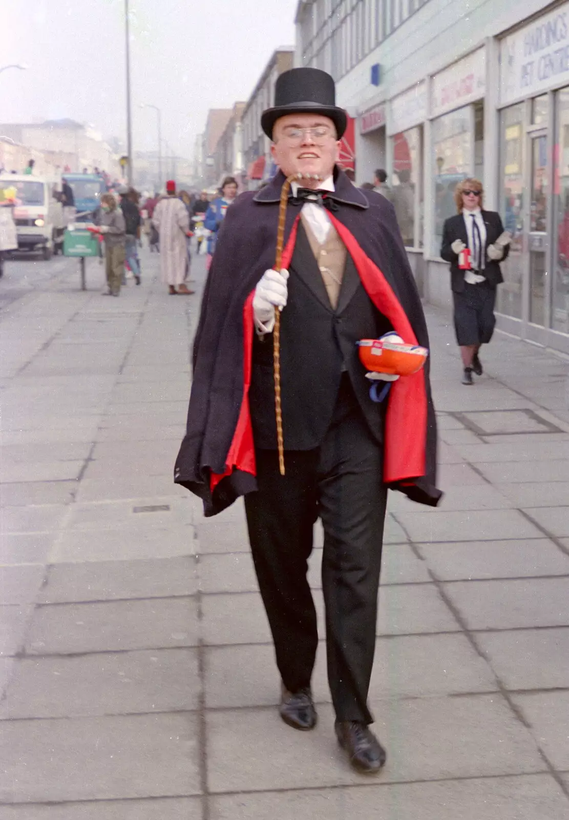 Little Lord Fauntleroy, from Uni: PPSU "Jazz" RAG Street Parade, Plymouth, Devon - 17th February 1986