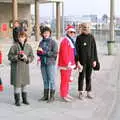 Hanging around outside the main Post Office, Uni: PPSU "Jazz" RAG Street Parade, Plymouth, Devon - 17th February 1986