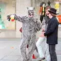 Wolf Man again, Uni: PPSU "Jazz" RAG Street Parade, Plymouth, Devon - 17th February 1986