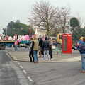 Assembling up somewhere near Weston Park Road, Uni: PPSU "Jazz" RAG Street Parade, Plymouth, Devon - 17th February 1986