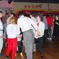 Ruth Watson (middle) does some dancing, Uni: Music Nights and the RAG Ball, Plymouth, Devon - 18th February 1986