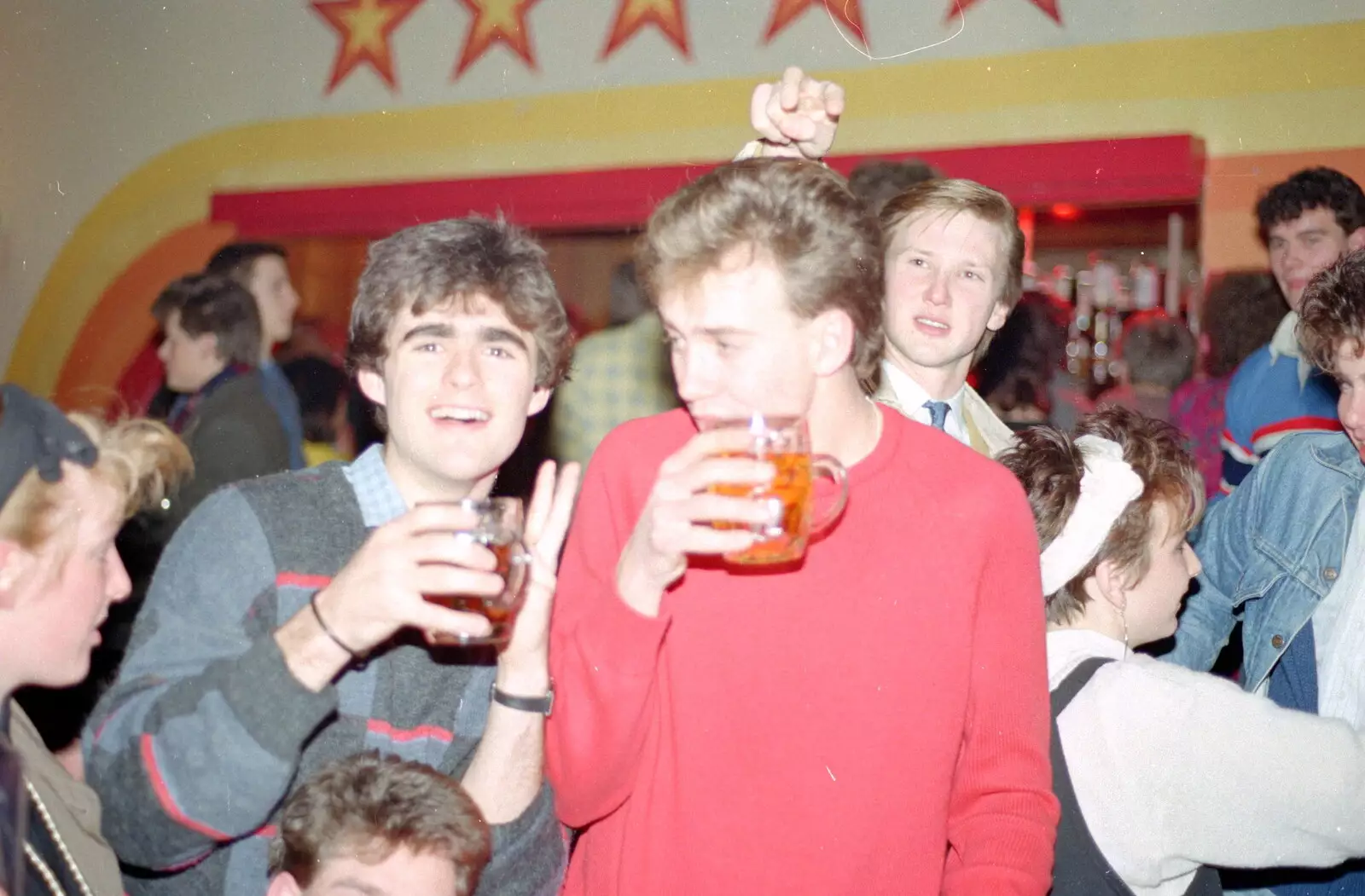 Mugs of beer, from Uni: Music Nights and the RAG Ball, Plymouth, Devon - 18th February 1986