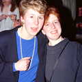 Zoë and friend, Uni: Music Nights and the RAG Ball, Plymouth, Devon - 18th February 1986