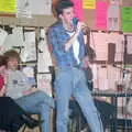 Grant Stuart is on the mic, Uni: Music Nights and the RAG Ball, Plymouth, Devon - 18th February 1986