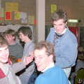 John Stuart and Andy Grove in the SU, Uni: Music Nights and the RAG Ball, Plymouth, Devon - 18th February 1986