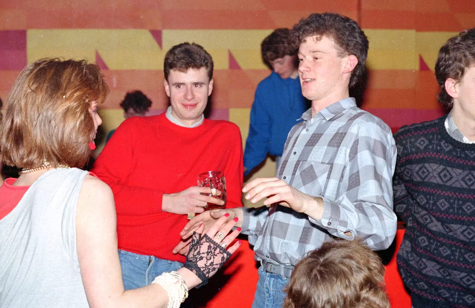 A Madonna-a-like in Manhattan, from Uni: Music Nights and the RAG Ball, Plymouth, Devon - 18th February 1986