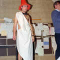 Mark Wilkins has a cone on his head, Uni: The PPSU "Jazz" RAG Review and Charity Auction, Plymouth, Devon - 19th February 1986