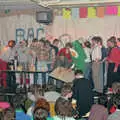 A custard boat race and a falling table, Uni: The PPSU "Jazz" RAG Review and Charity Auction, Plymouth, Devon - 19th February 1986