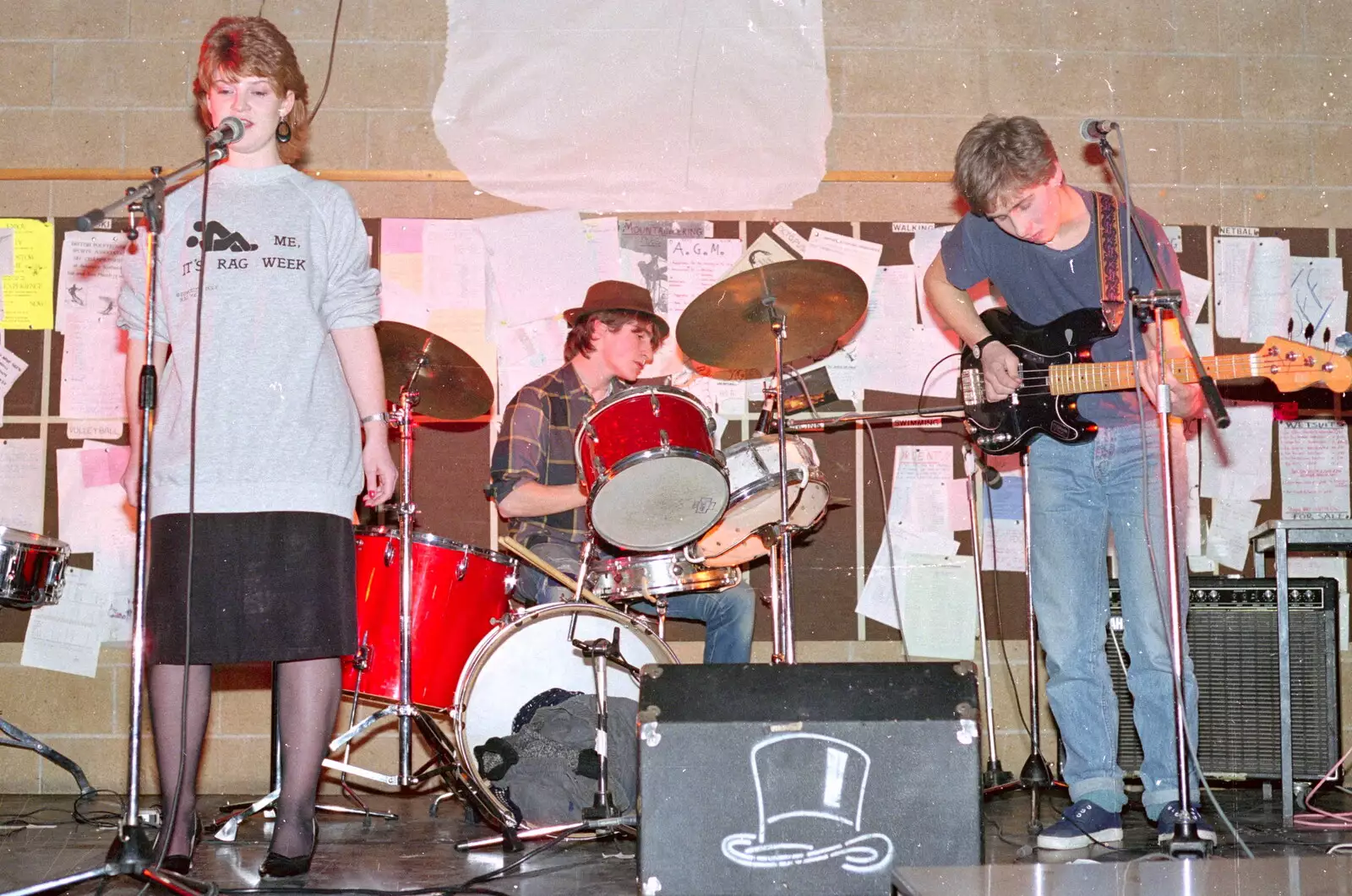 Another band, from Uni: The PPSU "Jazz" RAG Review and Charity Auction, Plymouth, Devon - 19th February 1986