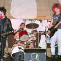 A punk band on stage, Uni: The PPSU "Jazz" RAG Review and Charity Auction, Plymouth, Devon - 19th February 1986