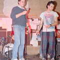 Martin's on the mic, Uni: The PPSU "Jazz" RAG Review and Charity Auction, Plymouth, Devon - 19th February 1986