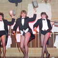 Some top-hat and tails dancers, Uni: The PPSU "Jazz" RAG Review and Charity Auction, Plymouth, Devon - 19th February 1986