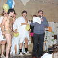 Martin's in a toga now, Uni: The PPSU "Jazz" RAG Review and Charity Auction, Plymouth, Devon - 19th February 1986