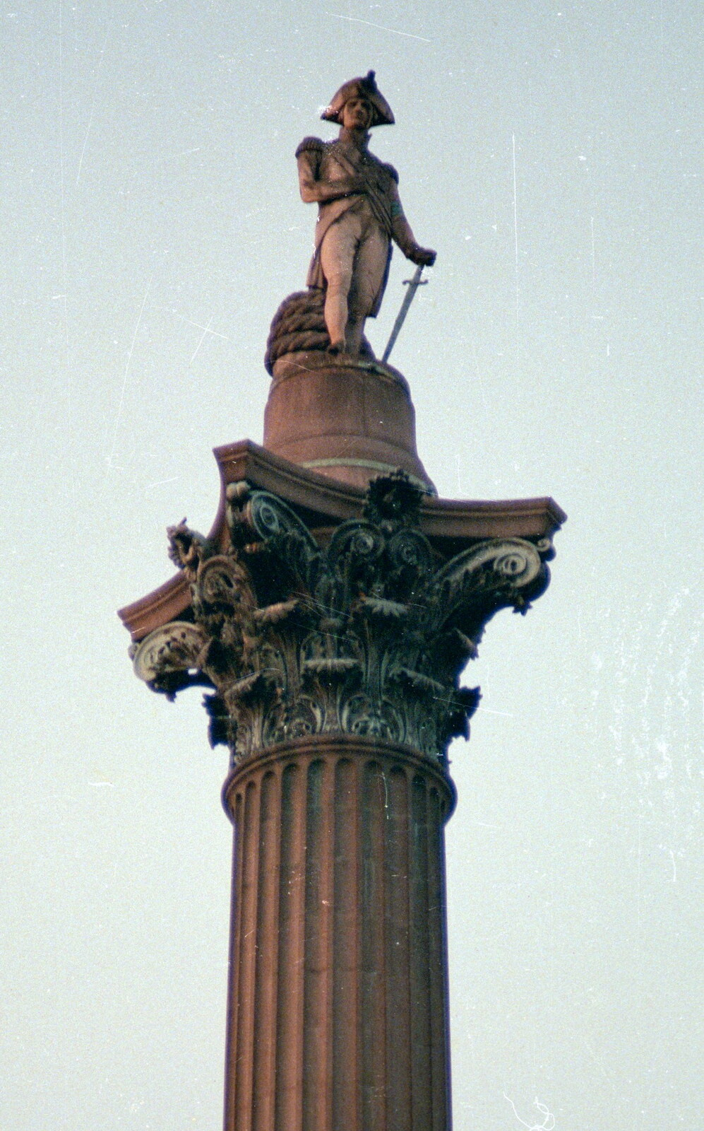 Nelson's Column from Uni: No Chance Fowler! A student Demonstration, London - 26th February 1986