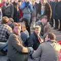 There's something of a sit-in taking place, Uni: No Chance Fowler! A student Demonstration, London - 26th February 1986