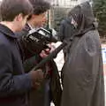 Students' Union Television interviews Death, Uni: A Van Gogh Grant Cuts Protest, Plymouth, Devon - 1st March 1986