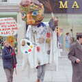 1986 Vincent outside Marks and Spencer