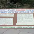 Nosher's signwriting effort, Uni: A Van Gogh Grant Cuts Protest, Plymouth, Devon - 8th March 1986