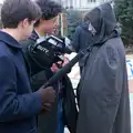 Students' Union Television - SUTV - interviews Death, Uni: A Van Gogh Grant Cuts Protest, Plymouth, Devon - 8th March 1986