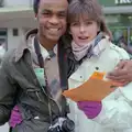 Simon Bento and Karen Wilkins, Uni: A Van Gogh Grant Cuts Protest, Plymouth, Devon - 8th March 1986