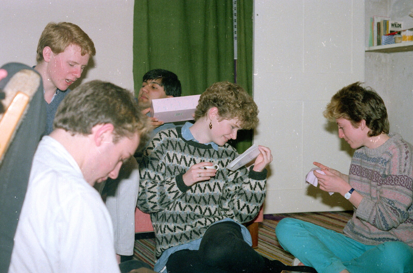 The Psychology Massive mess around from Uni: A Night In The Bank and Fly Magazine, Plymouth Polytechnic, Devon - March 10th 1986