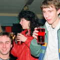 Riki and Dave, Uni: PPSU Office Staff and a Night in the Students' Union Bar, Plymouth - 15th March 1986