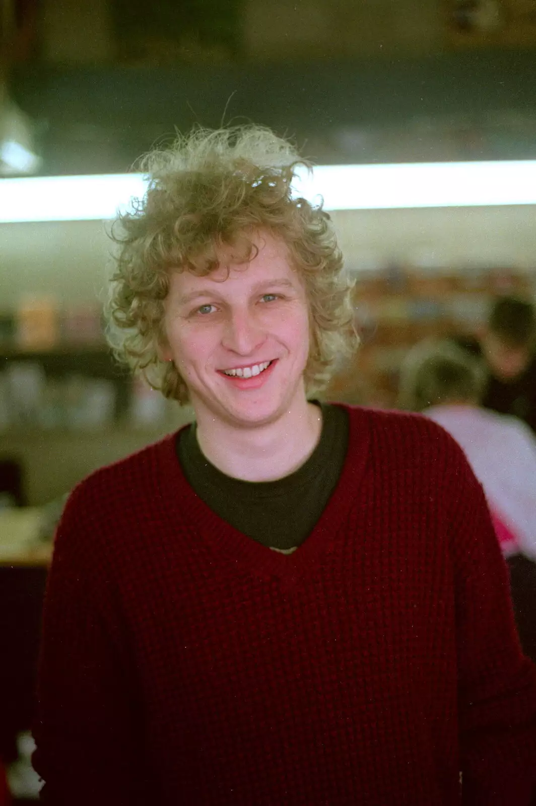 Rich Arnold, SU President , from Uni: PPSU Office Staff and a Night in the Students' Union Bar, Plymouth - 15th March 1986