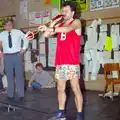 Ian Dunwoody steps up to the yard-of-ale challenge, Uni: The End of Term and Whitsand Bay, Plymouth and New Milton - 21st March 1986