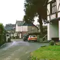 The view up the lane in Holne, Dartmoor, Uni: The End of Term and Whitsand Bay, Plymouth and New Milton - 21st March 1986