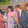 The BABS amateur dramatic players on stage, Uni: The End of Term and Whitsand Bay, Plymouth and New Milton - 21st March 1986