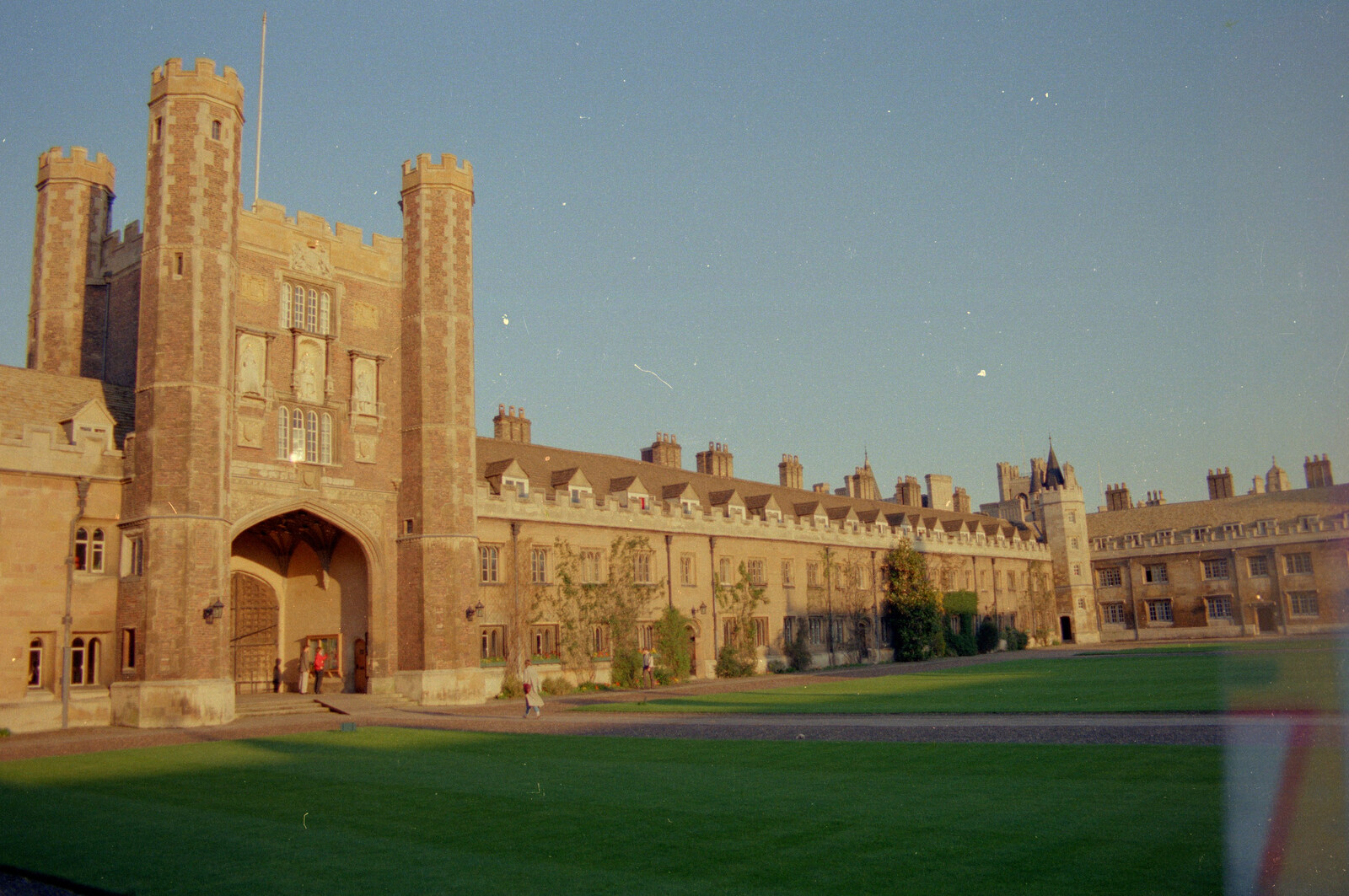 Trinity college from A Trip to Trinity College, Cambridge - 23rd March 1986