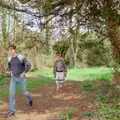 Striding around at Wendlebury, A Trip to Trinity College, Cambridge - 23rd March 1986