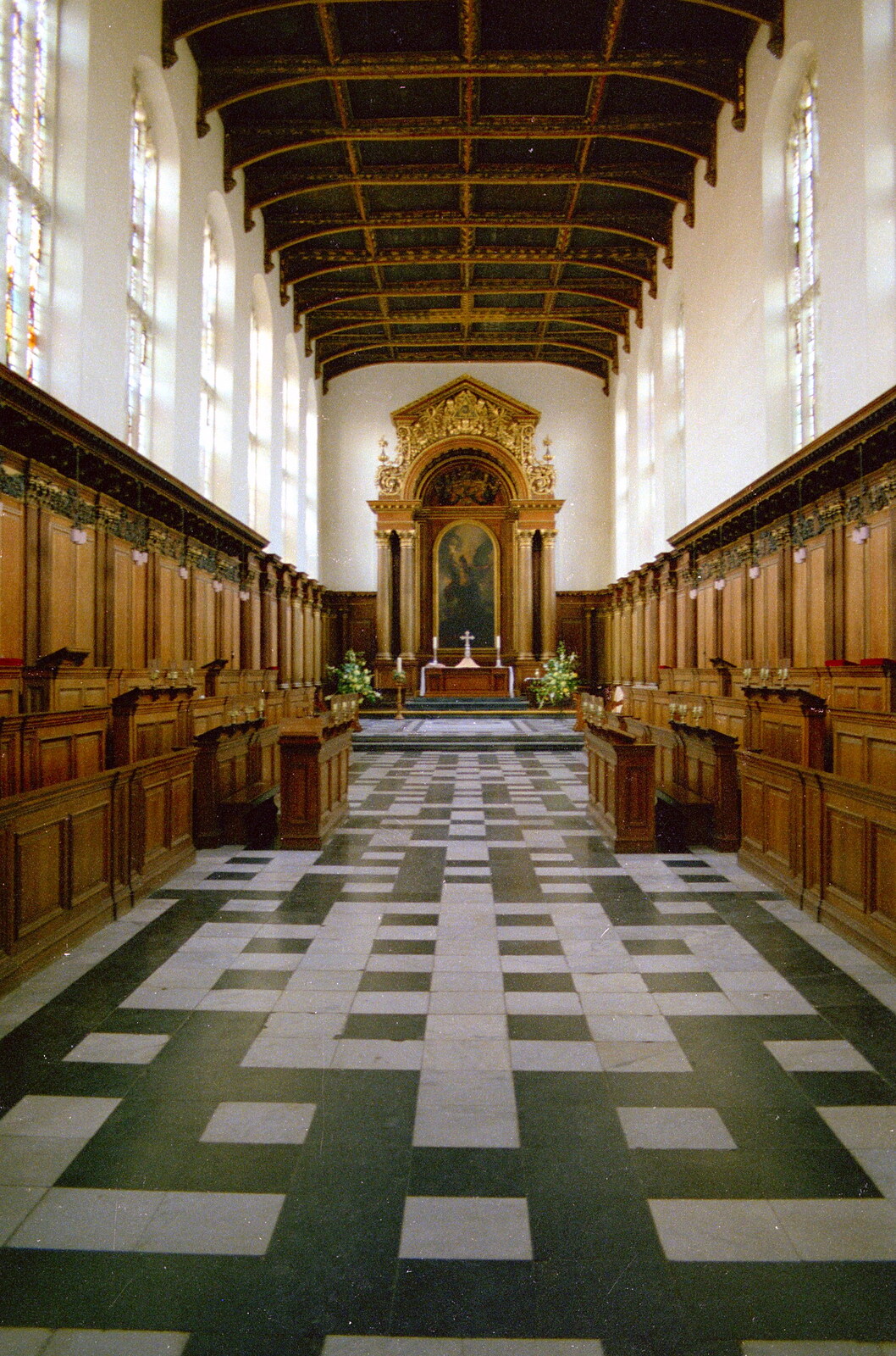Trinity Chapel from A Trip to Trinity College, Cambridge - 23rd March 1986