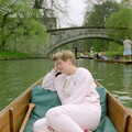 Anna has a doze, A Trip to Trinity College, Cambridge - 23rd March 1986