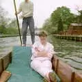 Phil and Anna, A Trip to Trinity College, Cambridge - 23rd March 1986