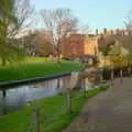 Looking towards St. John's College, A Trip to Trinity College, Cambridge - 23rd March 1986