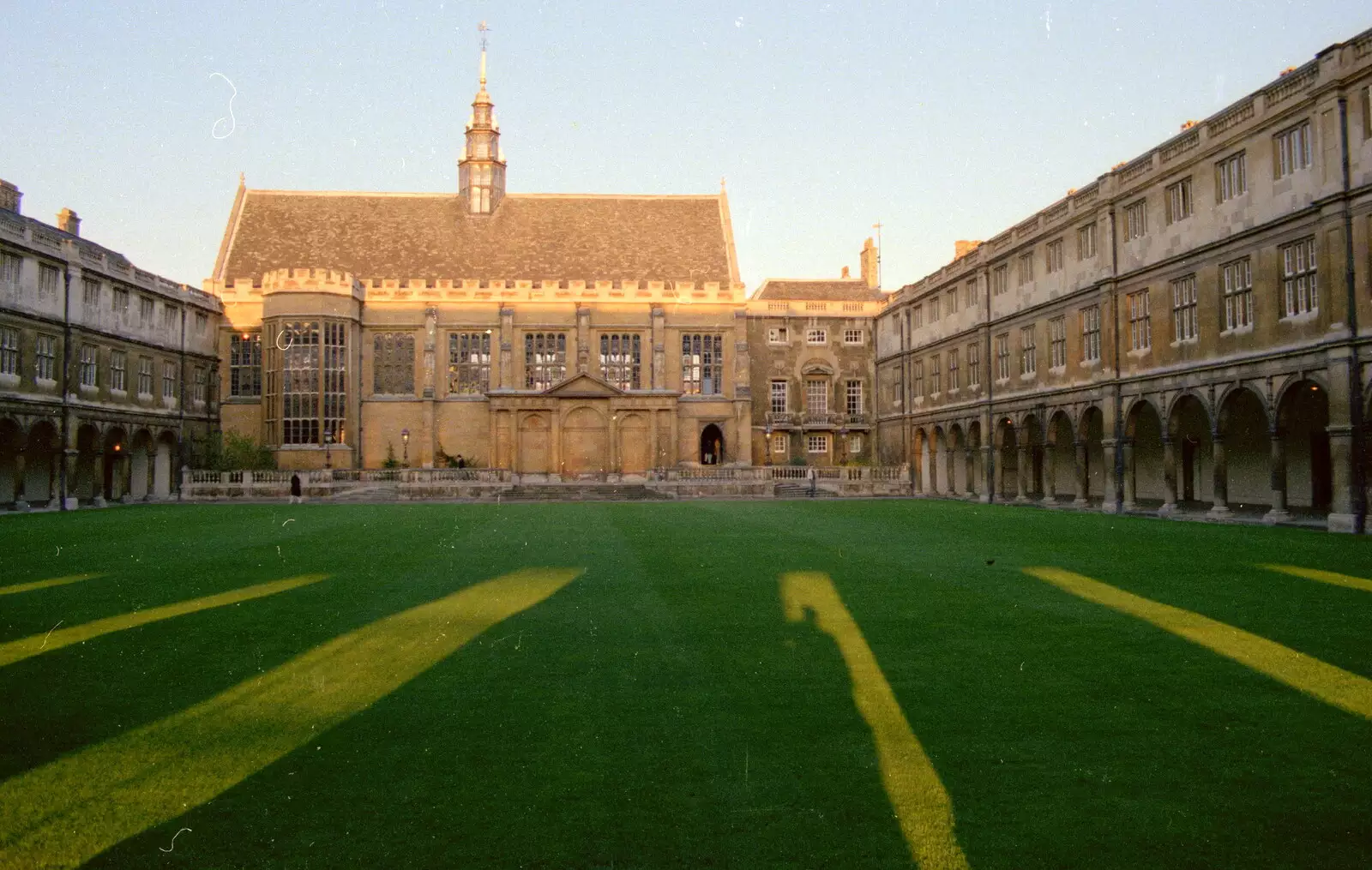 Possibly Neville's Court, from A Trip to Trinity College, Cambridge - 23rd March 1986